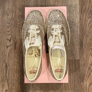 Keds x Kate Spade Multi Glitter (Rose Gold)